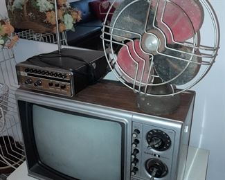 Antique Cast Iron Fan