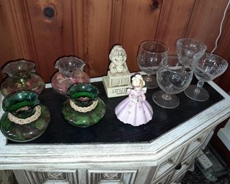 Mini Glass Vases & Figurines