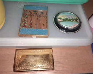 Vintage Cosmetic Mini Cases