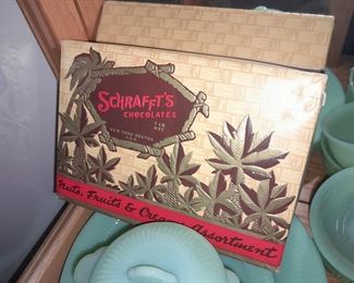 Vintage Schraft's Chocolate Box