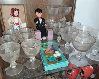 Stemware & Vintage Dolls