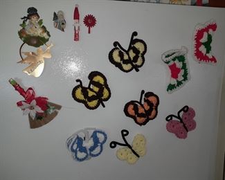 Handmade Butterfly Magnets