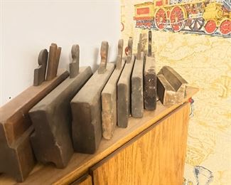 Antique Wooden Carpenter Planes