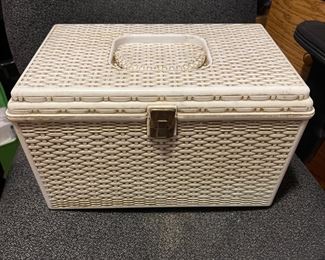 Sewing Box & Contents