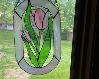 Leaded Glass Lamp