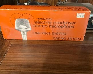 Electret Condenser Stereo Microphon