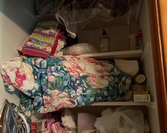 Contents of Linen Closet