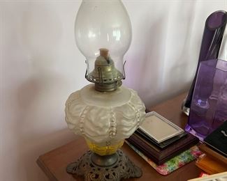 Antique Oil Lamp
