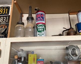 Oil Bottles & Oil Cans