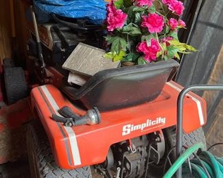 Simplicity Ride on Lawn Mower