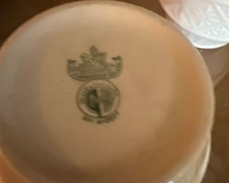 Belleek Cream & Sugar