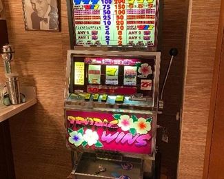 1 of 2 slot machines 
