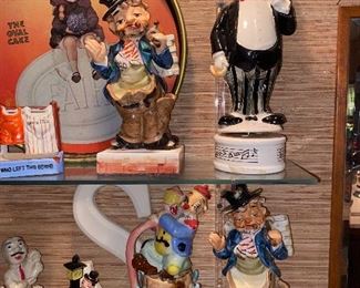 Close up of barware decor 