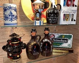 Nice jugs! Bar ware jugs that is.. with musical bases