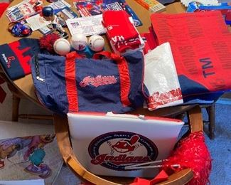 Just a touch of the Cleveland Indians collectibles 