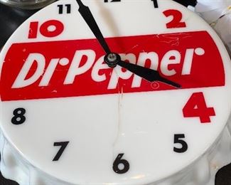 Dr. Pepper clock