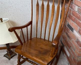 Lovely wooden rocker