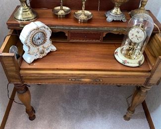 Antique desk close up