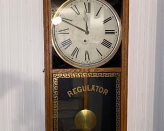 Antique Regulator clock