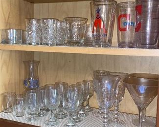 Various glassware