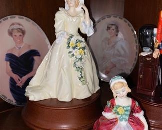 Lady Diana Royal Doulton figure