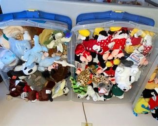 Disney “ beanie baby” style toys
