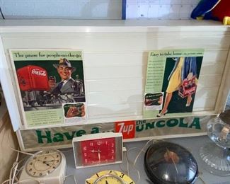 7 Up advertising sign 