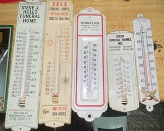 Vintage thermometers 