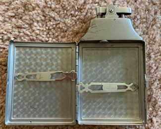 Ronson lighter cigarette case
