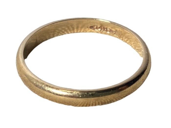 14k Gold Wedding Band