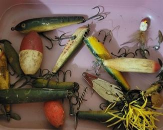 vintage fishing lures