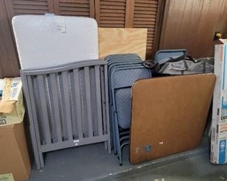 kids bed, chairs, game table