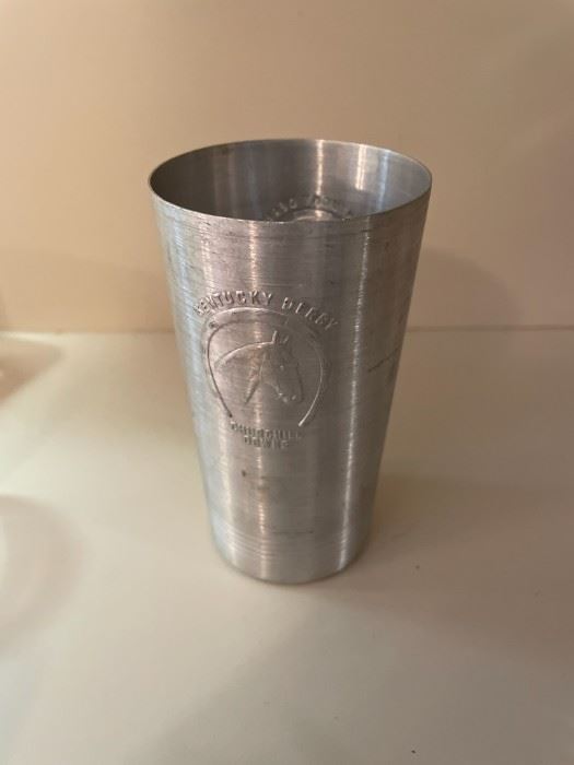 RARE 1940s Kentucky Derby mint julep cup