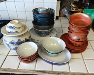 34 misc. asian plates