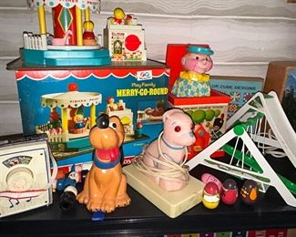 Vintage Fisher Price toys