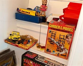 More tin toys (some will be downstairs in valuables section)