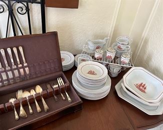 Vintage silverplate flatware