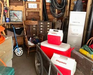 Lots of good things in the garage!