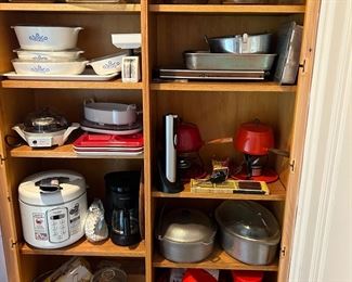 Kitchen including Pyrex