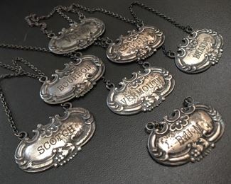 Sterling bottle labels