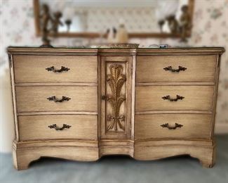 French Dresser Carved Wood