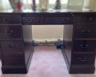 Wabash 9 drawer desk