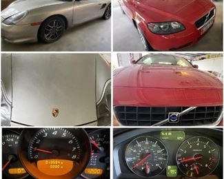 2003 PORSCHE BOXSTER BASE & 2009 VOLVO C70 T5