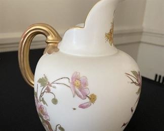 Royal Worcester Ivory Pitcher Jug