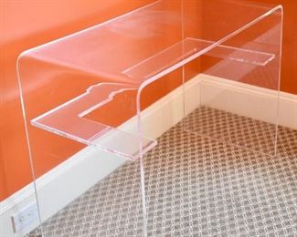 Acrylic desk