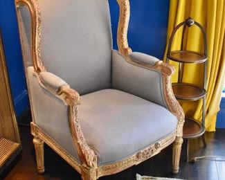 Wing back chair