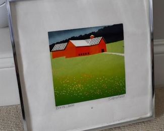 Sabra Field framed barn print