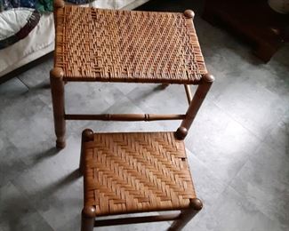 Woven stools