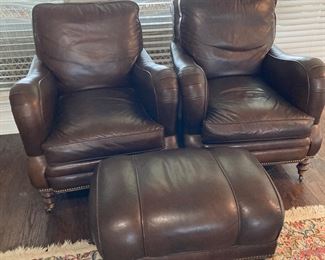 Leather chairs