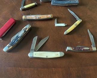 Pocket knife collection